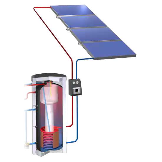 Aquarea + fotovoltaické články